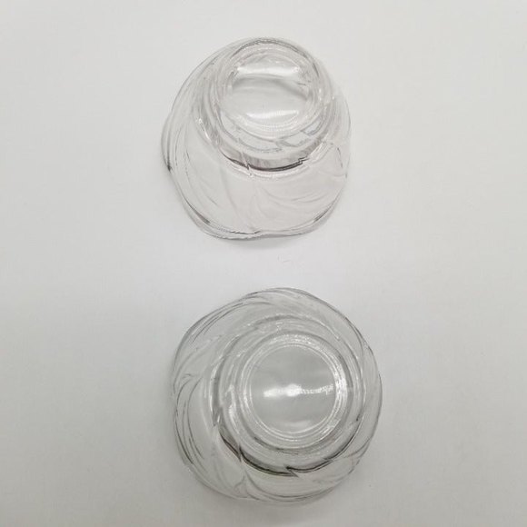 Votive Clear Glass Candle Holder Set Lumin Essence 2 Pieces - Picture 4 of 7